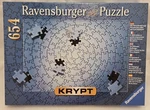Ravensburger Silver Krypt Jigsaw Puzzle Ultimate Challenge 20 X 27 654PCS. Fixed Price $9.87.