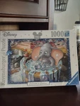 Ravensburger Disney Dumbo In Tub 1000 Pc Collector's Edition Puzzle 2016 27X20. Fixed Price $34.99.