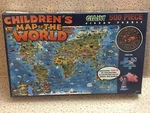 Children's Map Of The World Giant 500 Pc Puzzle / Dino's Illustrated. Fixed Price $22.30.