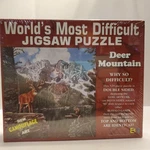 Deer Mountain World's Most Difficult Jigsaw Puzzle 529 Pieces Buffalo Sealed New. Fixed Price $17.99.