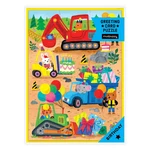 Construction Site Birthday Greeting Card 12 Piece Jigsaw Puzzle Mudpuppy New. Fixed Price $12.99.
