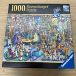 Ravensburger 1000 Piece Premium Jigsaw Puzzle "midnight At The Library" - New. Fixed Price $18.99.