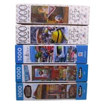 Lot Of 5 1000 Piece Jigsaw Puzzles Big Ben Roseart Americana Nostalgia. Fixed Price $25.00.