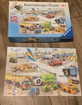 Lot Of 2 Ravensburger Jigsaw Puzzles Kids 35 Piece Airport And Thomas & Friends. Fixed Price $18.95.