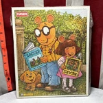 Arthur Wooden Frame Tray Puzzle Playskool Kids Toy 1997 Marc Brown Pbs Cartoon. Fixed Price $19.99.