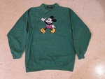 Vintage Disney Mickey Mouse Sweater Mens Large S/m Originals Pullover 90S Green. Fixed Price $39.95.