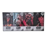 Disney Star Wars Collectors Puzzle Set Of 4, 1000 Piece Darth Vader Maul Sith. Fixed Price $23.99.