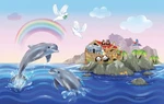 Sunsout Ark Celebration 100 Pc Jigsaw Puzzle. Fixed Price $11.99.