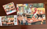 Complete Buffalo Cats Kitten Kitchen Capers 750 Piece Cardboard Jigsaw Puzzle. Fixed Price $9.99.