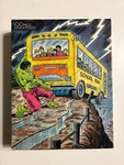 Marvel The Incredible Hulk 100-PIECE Jigsaw Puzzle Complete Vintage 1988 Golden. Fixed Price $9.99.