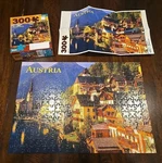 Austria Travel Photograph 300 Large Pc Puzzle Used Complete Buffalo Games. Fixed Price $23.99.