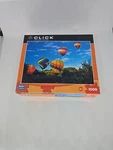 Mega Puzzles Click 1000 Piece Hot Air Balloon Brand New Unopened. Fixed Price $16.95.