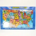 Ata-boy Magnetic Usa Map Play-n-learn Puzzle Board New Un Opened. Fixed Price $14.92.