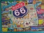 Buffalo Games "route 66" - 500 Piece Jigsaw Puzzle Complete W/ Bonus Poster. Fixed Price $14.99.