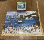 Rare 2002 Jane Wooster Scott Beneath The Brooklyn Bridge 1000 Piece Puzzle. Fixed Price $70.99.