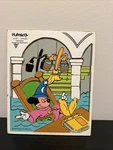 Vtg Playskool Fantasia Mickey Mouse 18 Pc Wooden Puzzle Disney Usa 375-02. Fixed Price $15.00.