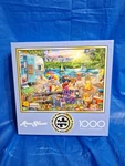 Buffalo Games Limited Aimee Stewart 1000 Pc Jigsaw Puzzle The Family Campsite. Fixed Price $16.15.