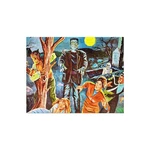 Frankenstein Wolfman 60'S Jigsaw Puzzle Repro Jaymar Monsters Fun!. Fixed Price $29.75.