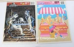 Vtg 8X11" Frame Tray Puzzles - Casper 8269 & Barbie Ken Hot Dog Stand 4914. Fixed Price $6.99.