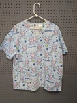 It's Happy Bunny Nobody's Perfect Scrub Top Xl. Fixed Price $31.00.