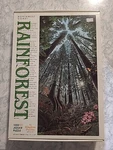 Rare Vintage Northwest Rainforest 1000 Jigsaw Puzzle, Pieces Still Sealed, 1991. Fixed Price $45.50.