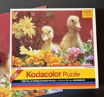 Used Complete Kodacolor Roseart Two Little Ducks 100 Interlocking Piece Puzzle. Fixed Price $17.29.