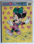 Walt Disney Minnie 'n Frame-tray Puzzle Golden (1990). Fixed Price $7.99.