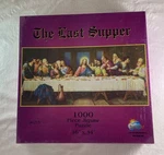 The Last Supper Puzzle Sunsout 1000 Piece Jigsaw #46215 Jesus Christ New Sealed. Fixed Price $14.95.