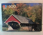 Vintage Milton Bradley 500 Piece Jigsaw Franconia Notch Unopened. Fixed Price $8.69.