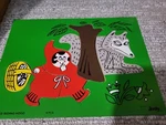 Vintage 1974 Judy Wooden Puzzle Little Red Riding Hood And Wolf. Fixed Price $20.00.