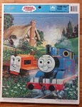 Vintage Golden Frame Tray Board Puzzle Thomas The Train. Fixed Price $10.00.