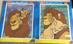 Vintage Lion King Playskool Wood Board Puzzles Simba Nala Mufasa Lot X 2. Fixed Price $16.00.