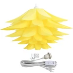 Lightingsky 20" (50CM) Ceiling Pendant Diy Iq Jigsaw Puzzle Lotus Yellow. Fixed Price $33.99.