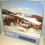 Springbok Winter New England Jigsaw Puzzle 1500 Pcs 1991 XZL9005 Vintage. Fixed Price $13.59.