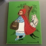 Judy/instructor Riding Hood Hardboard Puzzle #J106002 (1980) - Price Reduced. Fixed Price $9.95.