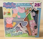 Peppa Pig Puzzle Jumbo 25-PIECE Floor Foam 13 By 24 Present Gift Toy Birthday. Fixed Price $6.99.