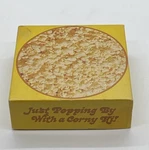 Vtg Springbok Mini Puzzle Just Popping By With Corny Hi Popcorn 7" Jigsaw. Fixed Price $39.99.