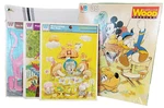 Vintage Wooden Puzzle Lot Of 5 Kids Tray Disney Whitman Pink Panther Donald. Fixed Price $22.98.