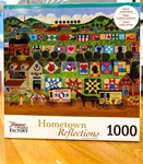 Jpf Jigsaw Puzzle; Quilt Valley Farm; Art By Anthony Kleem; 1000 Pcs. Fixed Price $10.95.