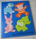 Vintage 70S Playskool Wooden Puzzle 155AN-15 Pc My Stuffed Animals TOYS2-4 Yrs. Fixed Price $16.99.