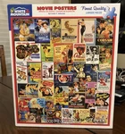 Movie Posters - White Mountain 1000 Puzzle W/bonus Larger Pieces. Fixed Price $11.00.
