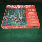 The Worlds Most Difficult Puzzle Jungle Edition 529 Pc. New Sealed. 1993. Fixed Price $12.00.