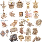 Rokr 3D Puzzle Building Toys Set Wooden Jigsaws For Adult Kids Xmas Music Gifts. Fixed Price $158.99.