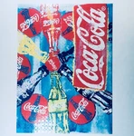 Collectible Very Good Buffalo Games Coca-cola, Pop Art 1000PC Jigsaw Puzzle Fs. Fixed Price $59.95.