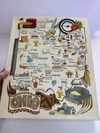 Vtg Jigsaw Puzzle 1976 Great American Factory Ohio SP804 18 X 24" 550 Pc. Fixed Price $19.99.