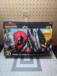 Deadpool And Wolverine Prime 3D 24X18 Puzzle Set 500 Pcs Marvel Studios R1. Fixed Price $13.99.