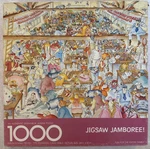 Vintage Springbok Jigsaw Jamboree 1000 Pc Puzzle Humor Cartoon Scene - Complete. Fixed Price $28.99.