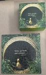 Vtg Springbok Mini Jigsaw Puzzle Arise Tennyson Quote Baby Duckling Read. Fixed Price $7.16.