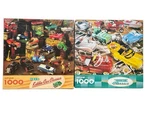 Lot Of 2 Sealed 1993 Springbok Kiddie Car Classics Hallmark Puzzle 1000 Pcs, New. Fixed Price $32.99.
