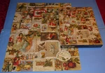 Assembled Xmas Reverie Springbok Jigsaw Puzzle 500 Complete Vintage Santa Claus. Fixed Price $30.00.